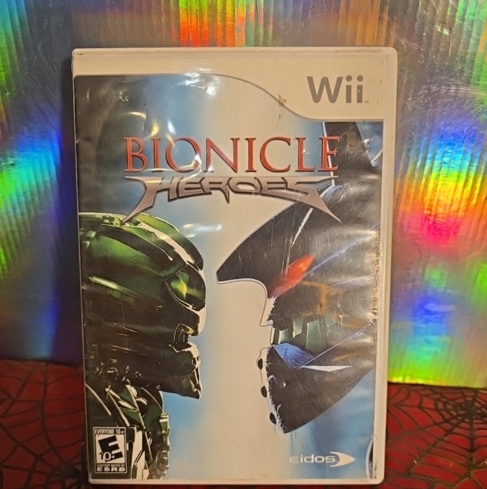 103024 Bionicle Heroes (Nintendo Wii, 2007) Complete. No manual#az#